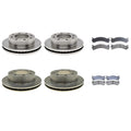 ACDelco Silver Brake Kit Disc Rotors Pads for Silverado HD (325mm/330mm)