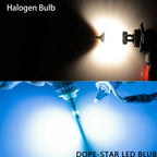 Ice Blue COB DRL Fog Light LED Bulbs for Select Vehicles (9005-9012) (2012-2024)