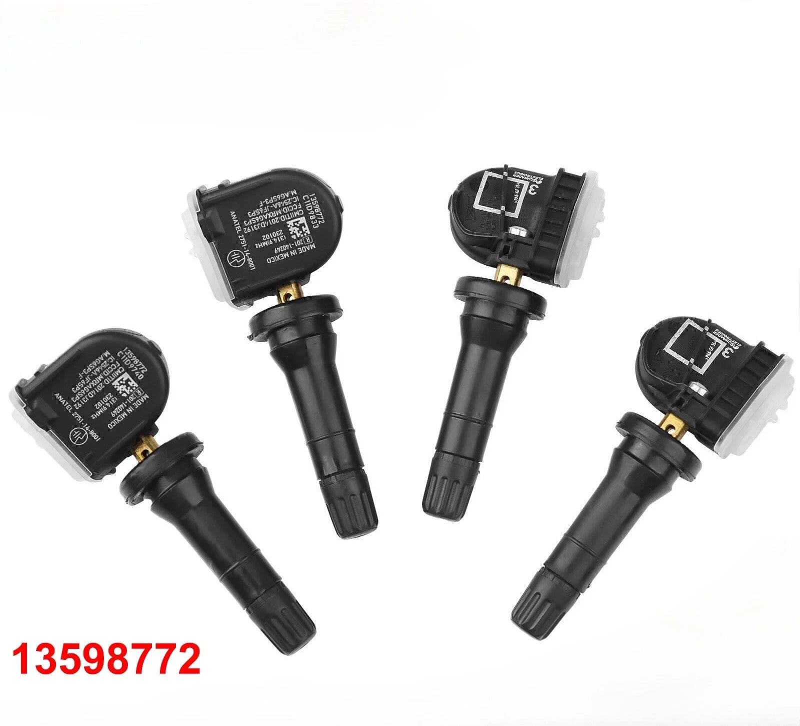 4x TPMS Sensor for GM CHEVY GMC BUICK (2007–2023)
