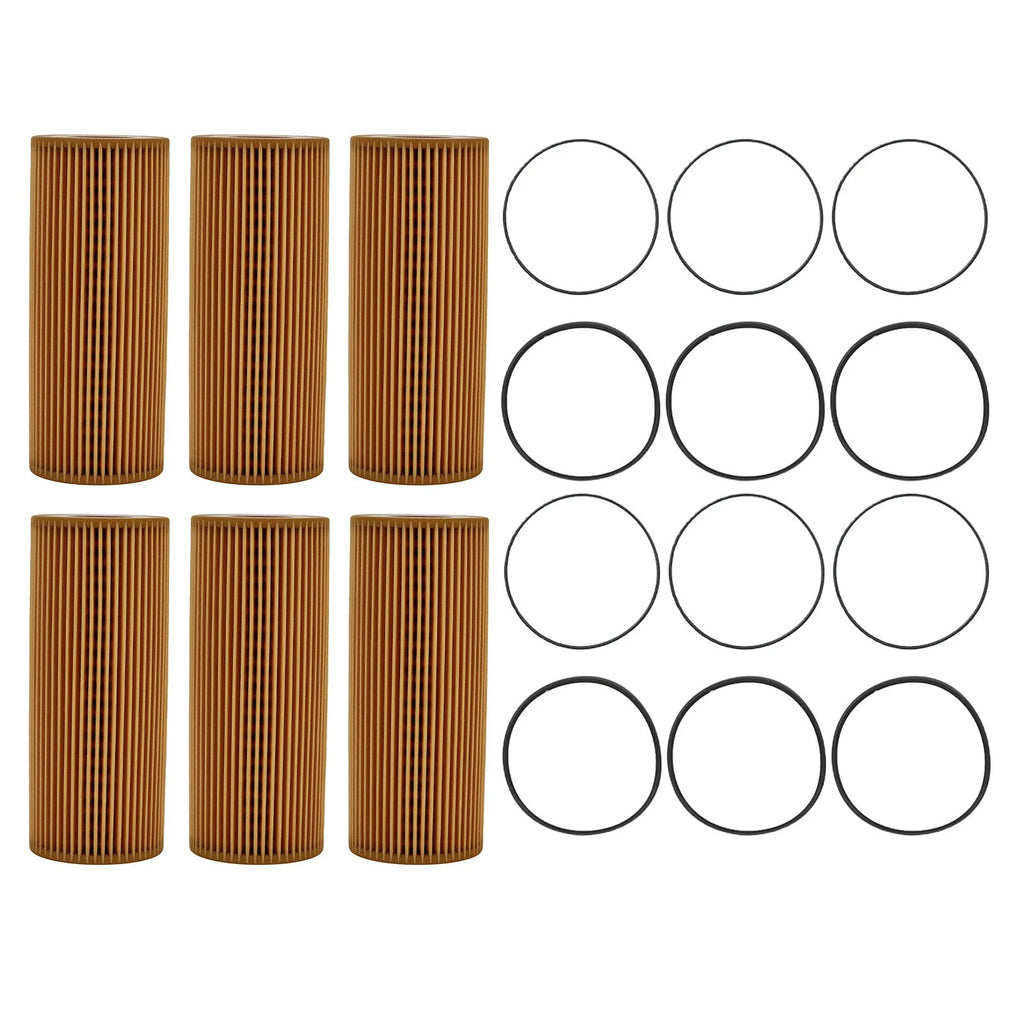 Oil Filter 6Pack for Audi S4 S5 3.0L (2009–2018) 06E115562