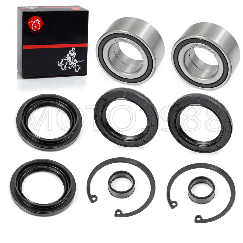Front Wheel Bearings Seals Kit for Honda Foreman 450 TRX450FE/FM/ES/S (1998–2004)