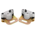 Front Brake Calipers & Pads for Polaris Trail Boss 350L, Xplorer 400, 500 (1990–2005)
