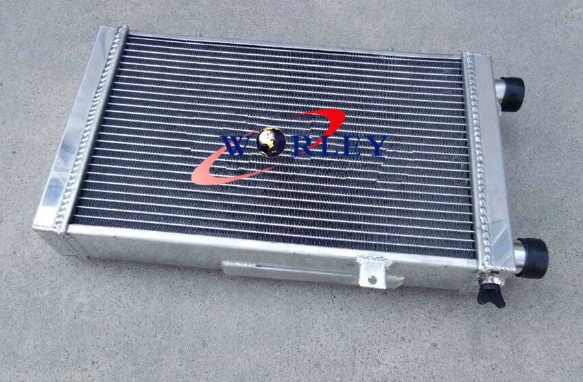 3 Row Aluminum Radiator + Fans for Lotus Europa Coupe (1966-1976)