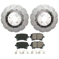 Rear Brake Kit Set for Audi RS5 4.2 V8 (330mm Rotors, Akebono Pads)