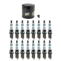 Wix Engine Oil Filter & Denso 16 Iridium Spark Plugs Kit for Ram 1500 (2009–2023)