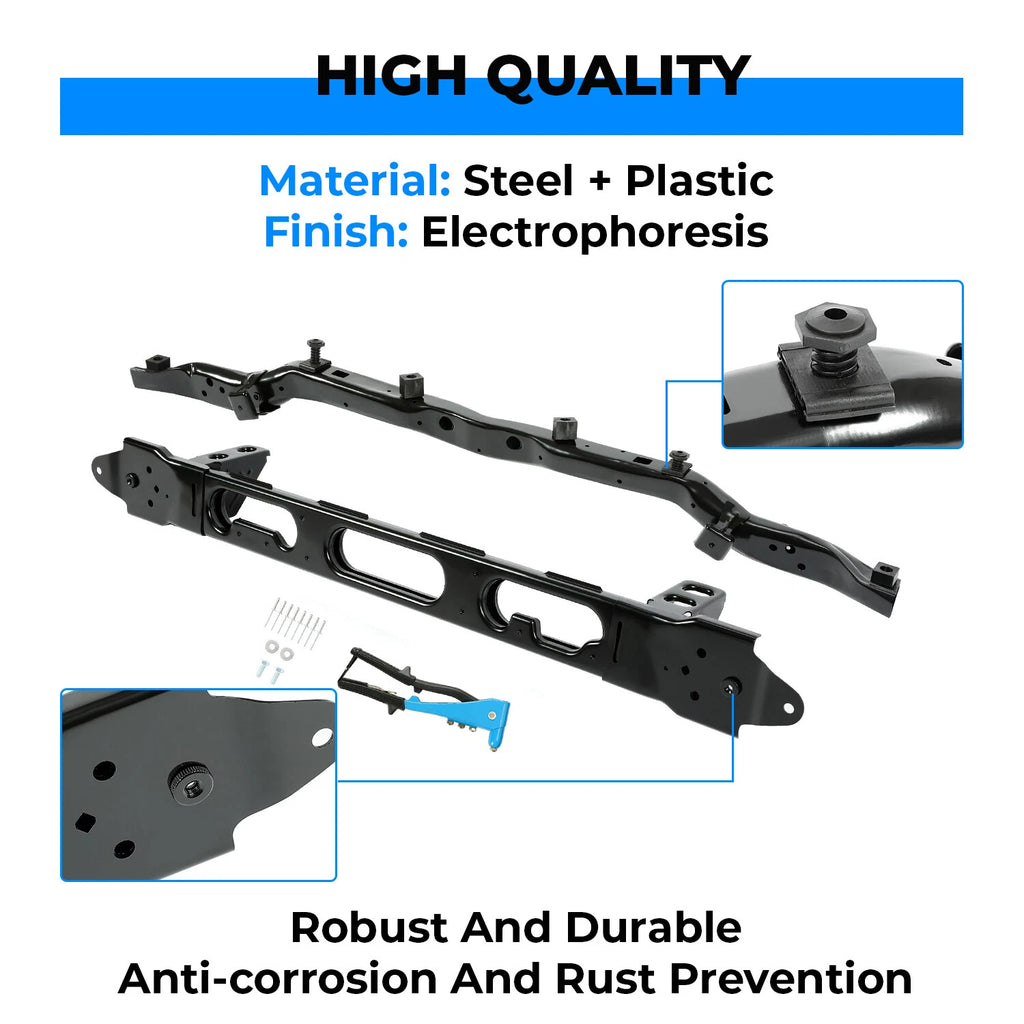 Front Radiator Support with Headlight Brackets for Ram 1500 (2014–2018)