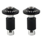 7/8" Handlebar Grips & Bar End Plugs for Universal Motorcycle (CNC)