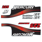 Mercury Outboard Decals Sticker 225hp EFI Fresh Water (1990–2000)