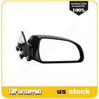 Right Passenger Side View Mirror for Hyundai Sonata (2006–2010) - Power Heated Black
