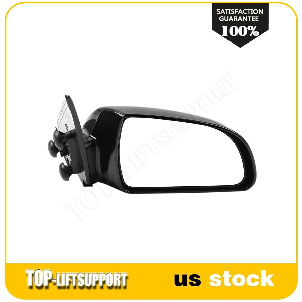 Right Passenger Side View Mirror for Hyundai Sonata (2006–2010) - Power Heated Black