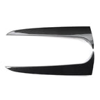2X ABS Rear Window Side Spoiler Canard Splitter Trim for BMW X3 (2011–2017)