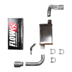 2.5" Single Exhaust Kit for Jeep Wrangler (2018–2025) FlowFX Double Wall Tip