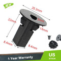Set of 100 Fastener Clips for Toyota