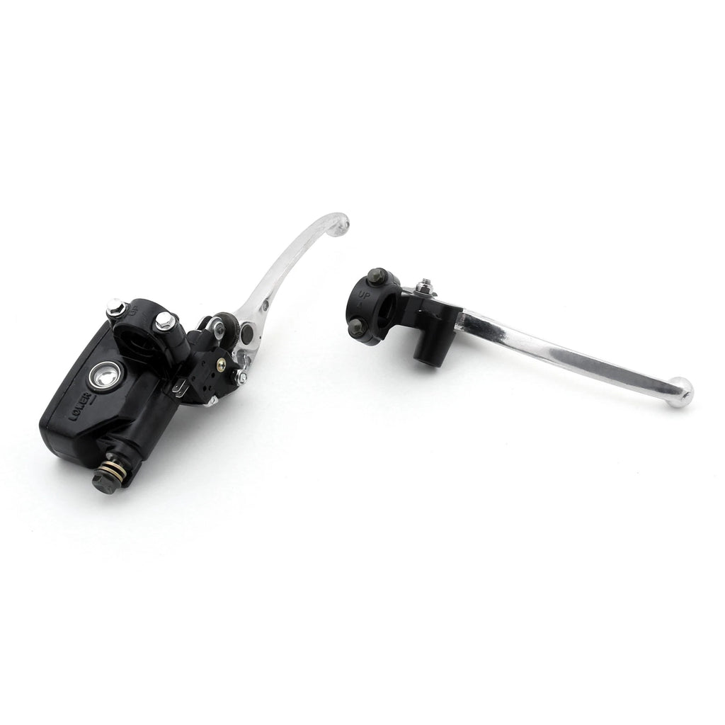 Chrome Hand Control Reservoir Brake Clutch Lever for Motorcycle (7/8")