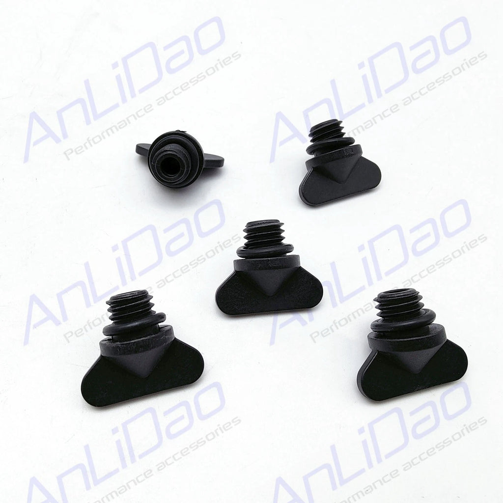 Set of 5 Drain Plug Screws for MerCruiser Manifold & Block (22-806608A02, 18-4226)