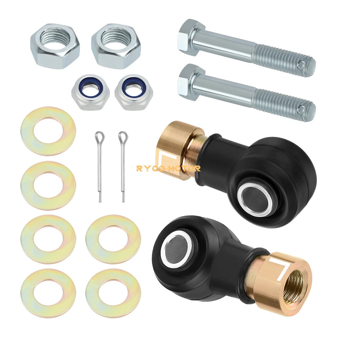 Outer Tie Rod End Kit for Polaris ACE 325 500 570 900 Brutus HD Ranger (2014–2021)