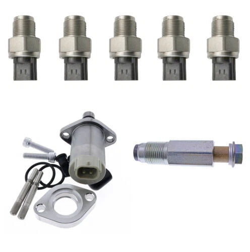 Control Pressure Valve w/Sensor Set for John Deere 210K, 643K, 644K, 843K