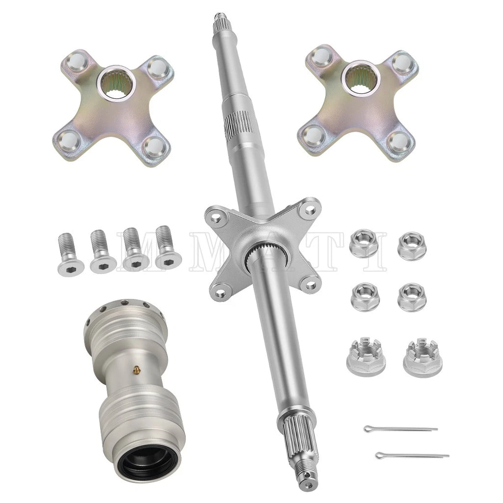 Rear Axle Shaft & Wheel Hub & Bearing Carrier for Honda TRX400X (2009–2014)