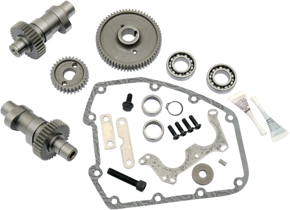 S&S Cycle Camshaft Kit 570G Gear Drive for Twin Cam