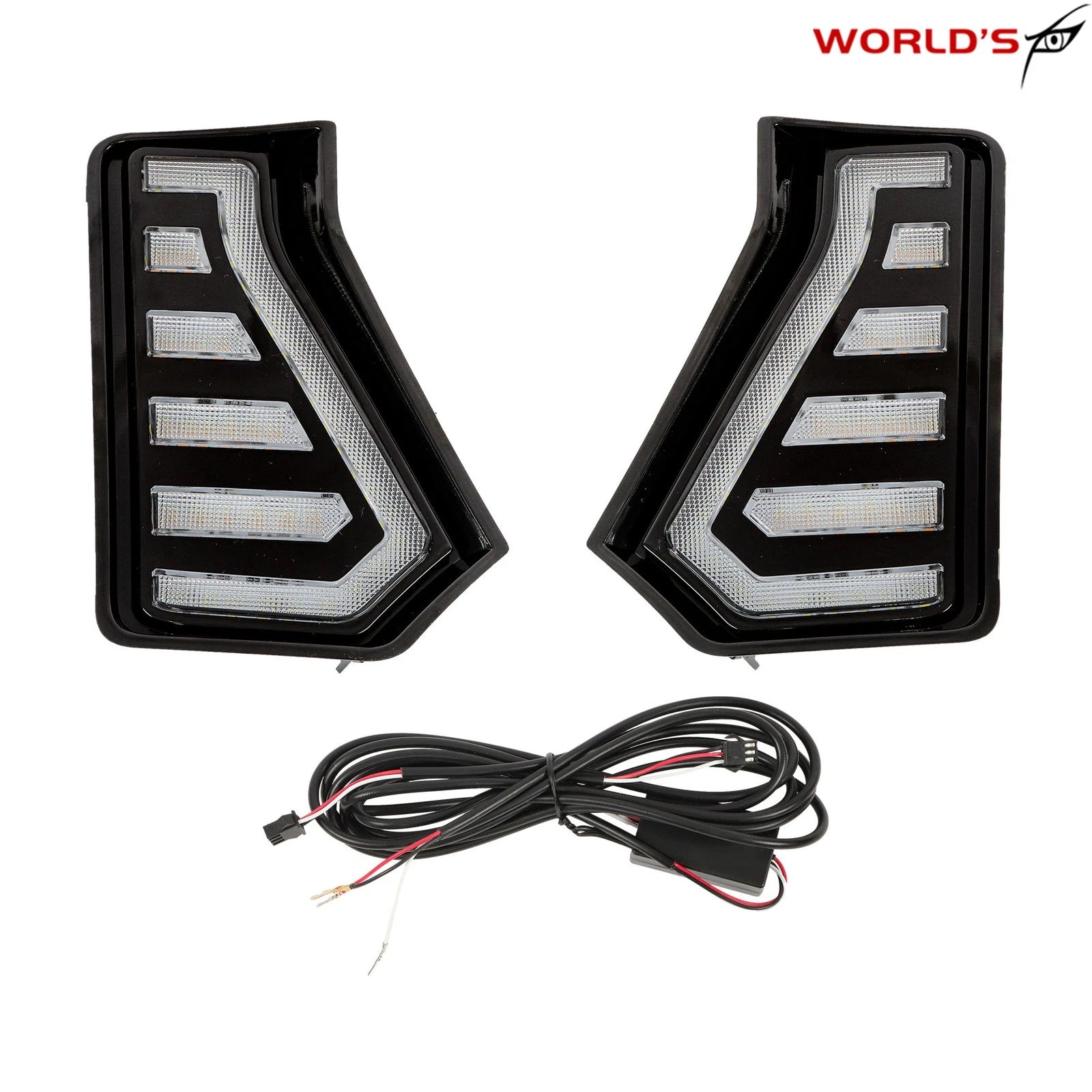 LED DRL Set for Toyota Tacoma (2024–2025) with Harness Turn Signal Lights