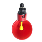 Set of 20 Automatic Chicken Drinker Cups for Poultry Watering