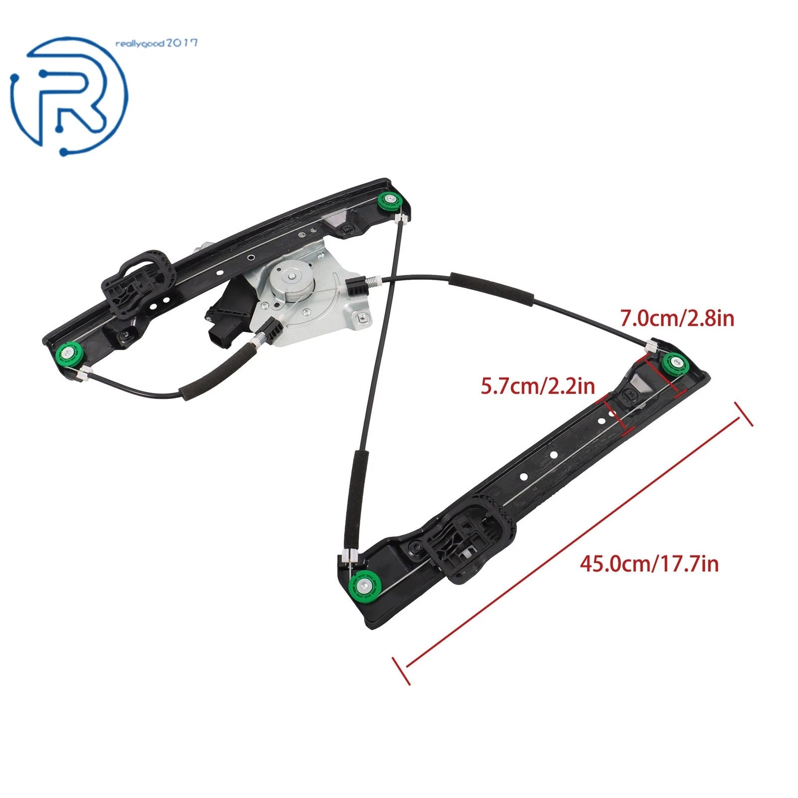 Front LH Electric Window Regulator Motor Assembly for Buick LaCrosse (2010–2016)