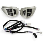 Steering Wheel Switch Buttons for Mitsubishi (2015-2020) - Silver  8701A087 8602A008