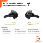 Windshield Washer Nozzle Jet for Toyota Pickup LN80 LN105 LN147 LN167 (1984-1995)