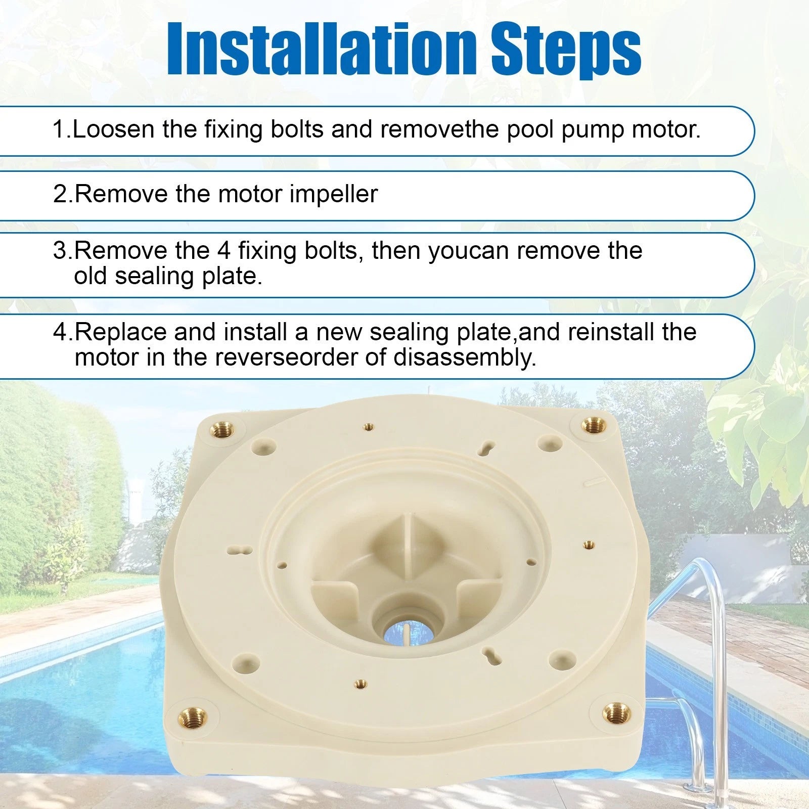 Seal Plate for SuperFlo Pool Inground Pump