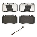 Brembo Front Low-Met Brake Pad Set with Sensor for MB R230 SL500 (2003–2011)