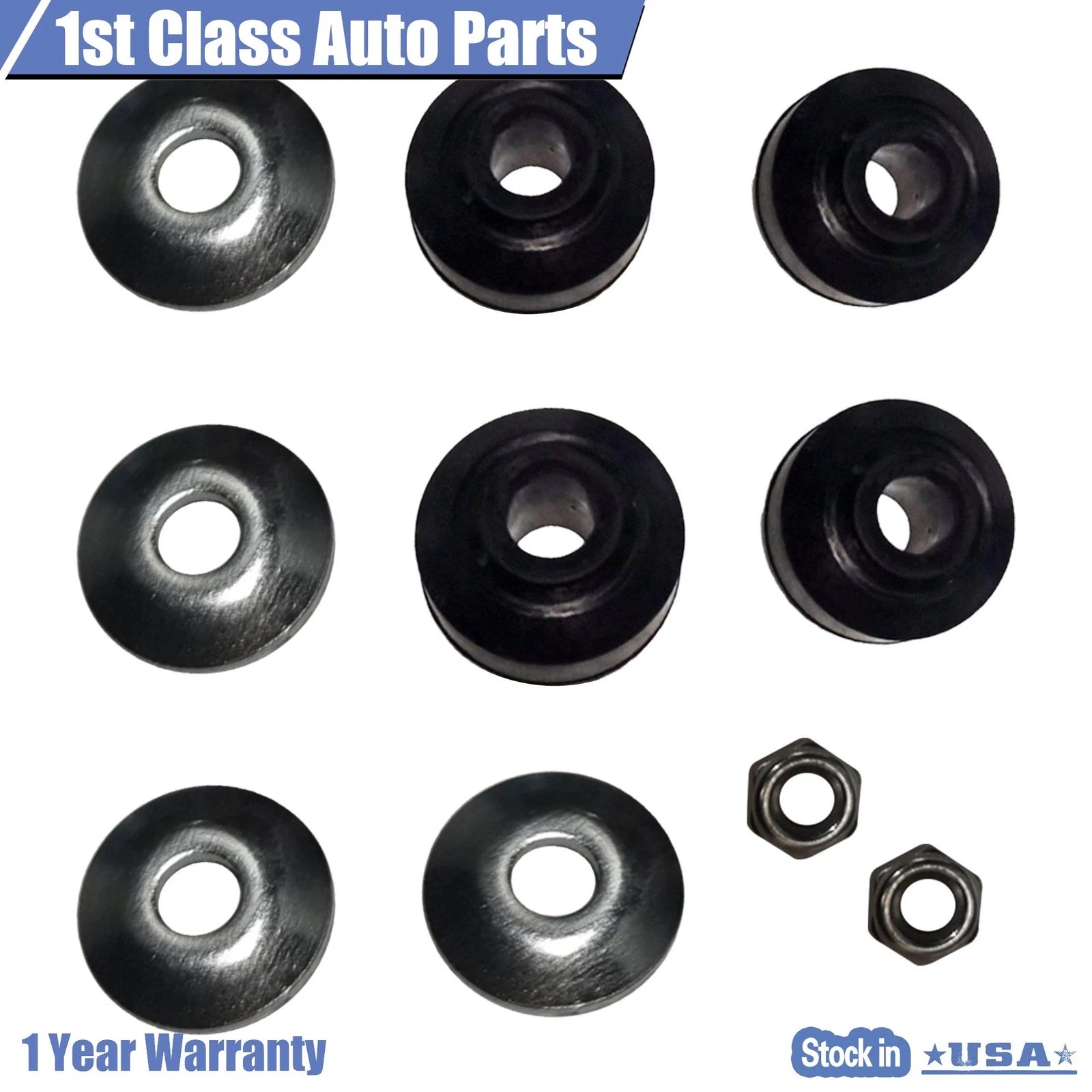 2X Front Suspension Stabilizer Bar Link Kit for Chrysler Fifth Avenue (1989)