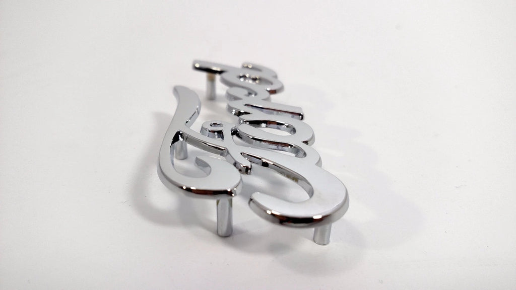 Chrome Script Emblem With Mounting Studs for Ford (Licensed)