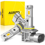 2X AUXITO 9145 9140 H10 LED Fog Driving Light Bulbs 3000K 4000LM