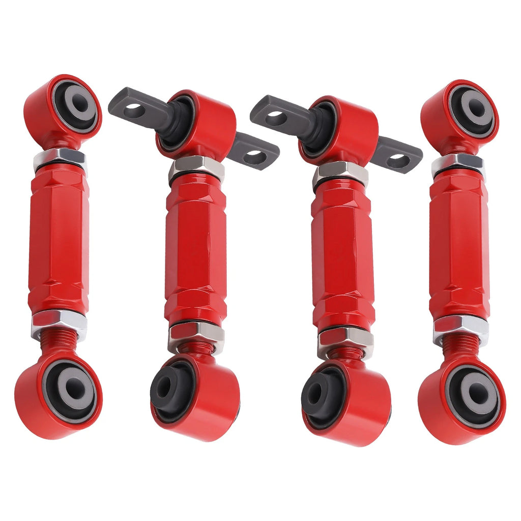 4X Rear Camber Toe Arm Kit for Honda Civic (1988–2000) & Integra (1990–2001)