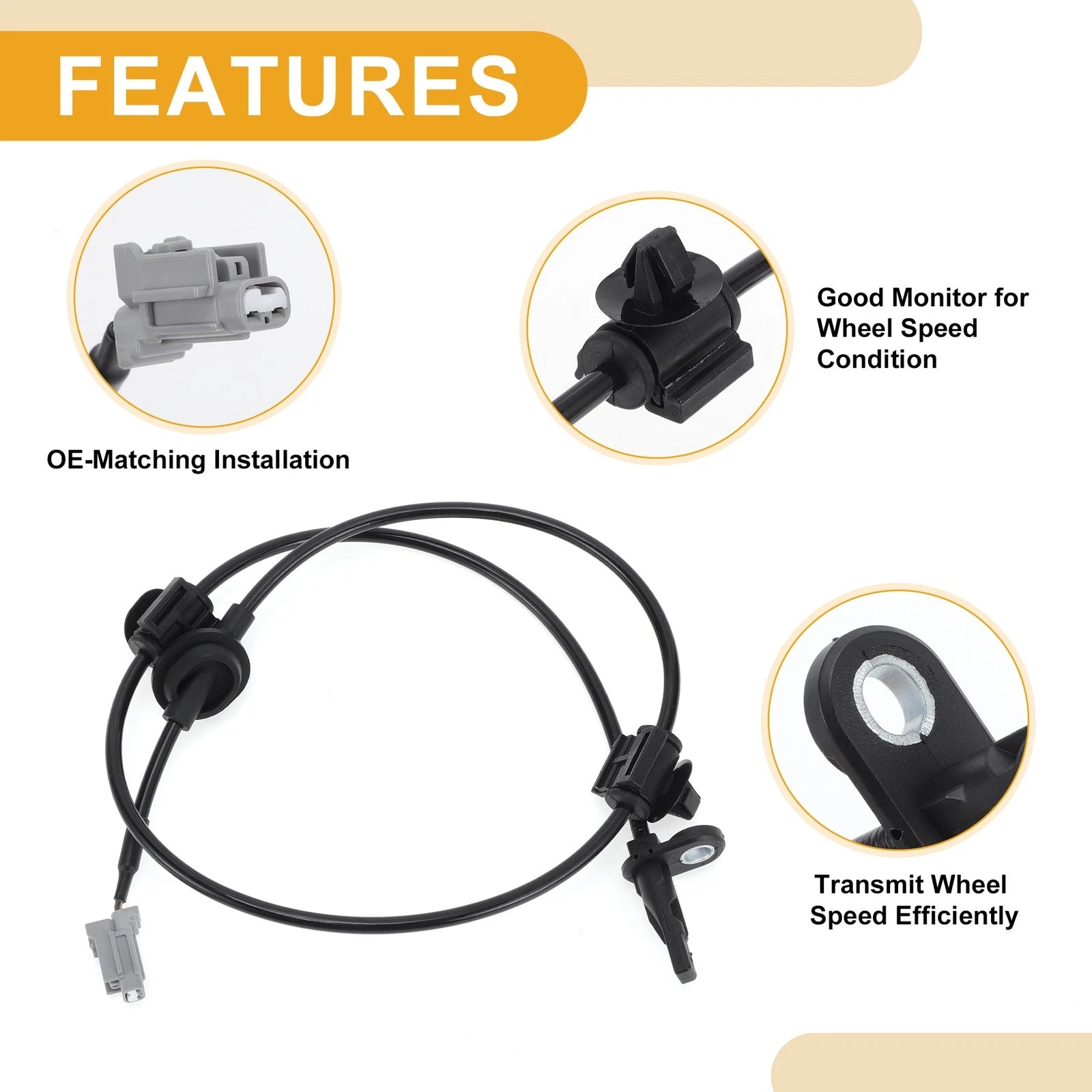 ABS Wheel Speed Sensor No. 27540AJ00A for Subaru Legacy (2010–2014)