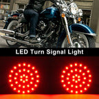 1156 LED Turn Signal Light Inserts for Harley Softail Touring Dyna Sportster