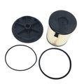 3X Fuel Filters + Caps for Ford F&E Series Super Duty 7.3L Turbo Diesel (1994–1998)