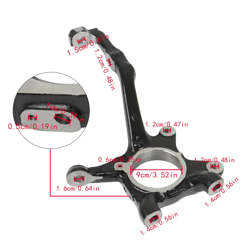 Front Right Steering Knuckle for Toyota 4Runner (2015–2019) & Lexus GX460 (2016–2018)