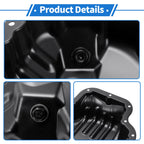 1 Pc Engine Oil Pan No.1210128060 for Toyota Solara (2006–2008) Iron Black