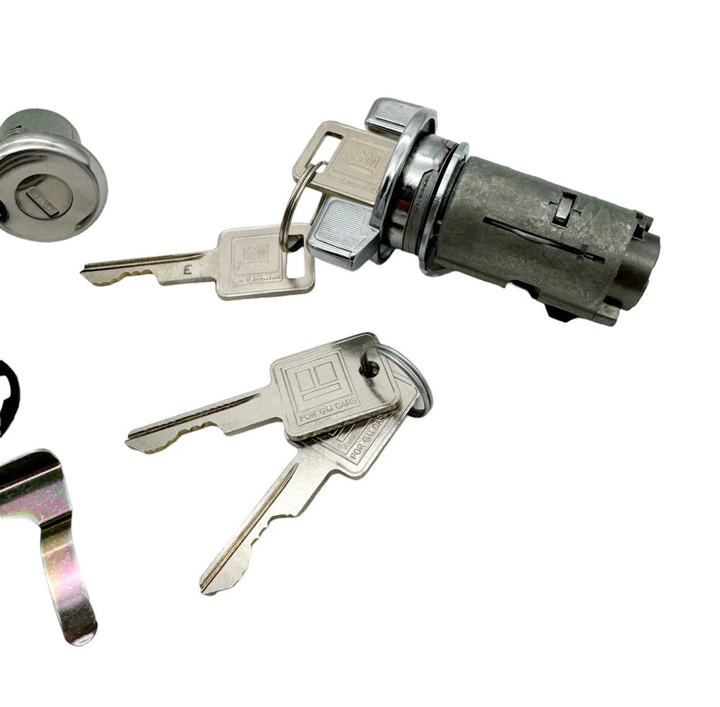 Door Lock and Ignition Cylinder with Keys for Chevrolet Blazer Jimmy (1971–1991)