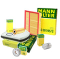 Service Kit for Mercedes-Benz W202 L4 L6 (1993–2000) - Oil, Air, Cabin, Fuel, PS Filter