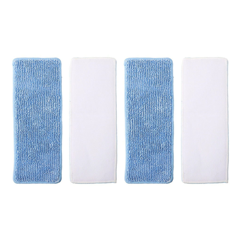 Set of 4 Mop Cloths for Floor Cleaning (Compatible with )