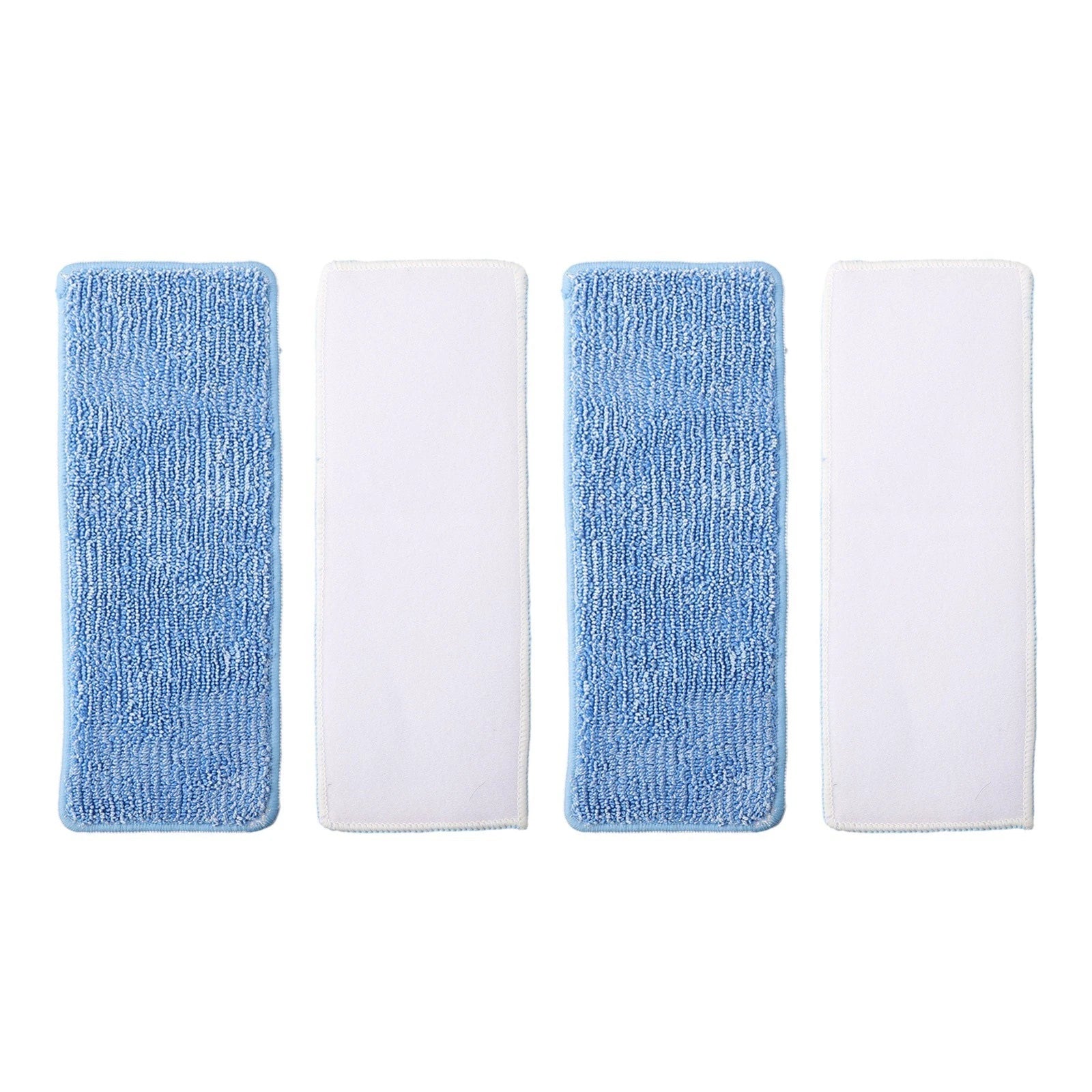 Set of 4 Mop Cloths for Floor Cleaning (Compatible with )