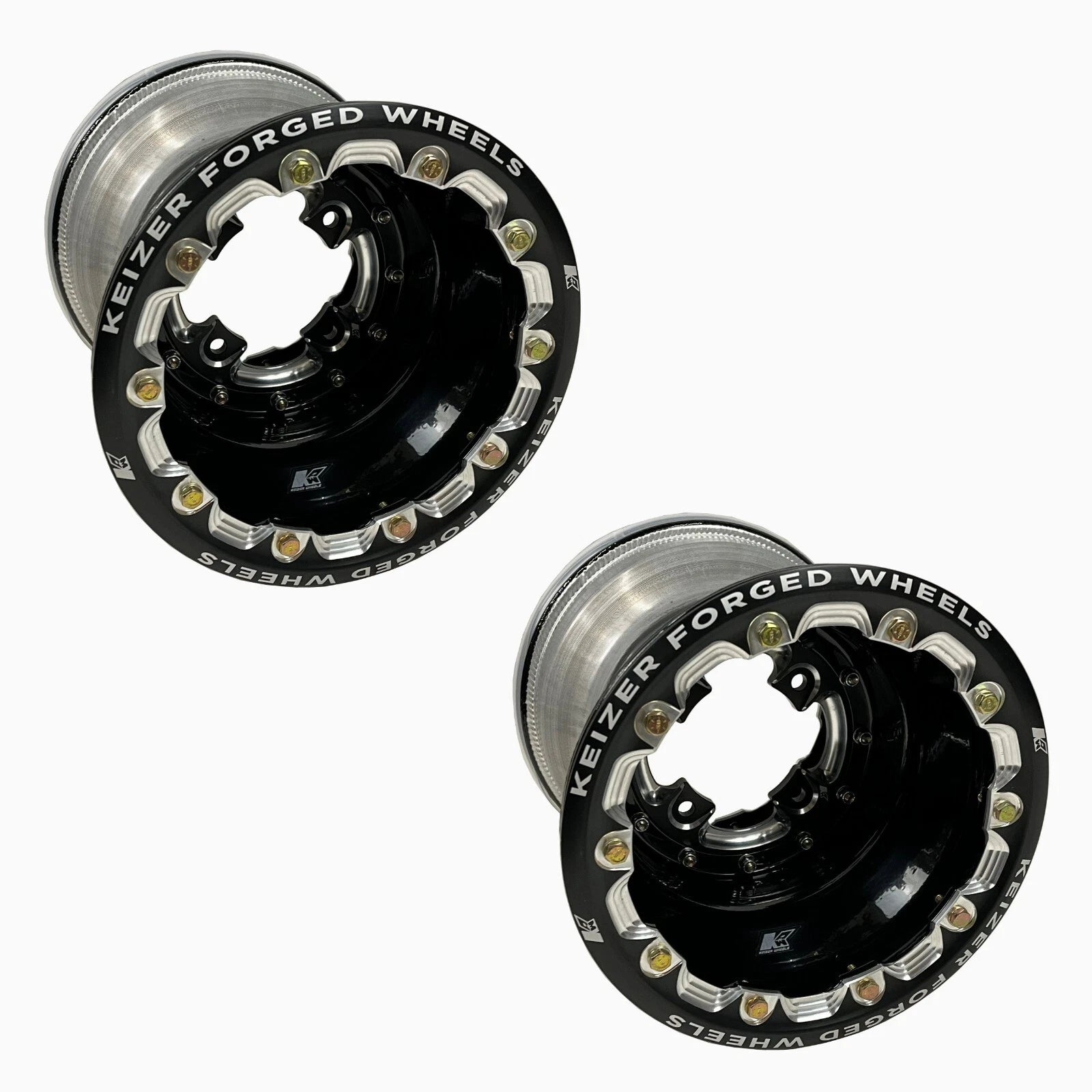 Set of 4 Beadlock Wheels 10x10 for Yamaha Banshee Raptor 700