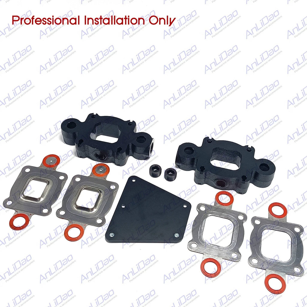 1.7" Dry-Joint Riser Elbow Spacer Block Kit for MerCruiser (865995A01)