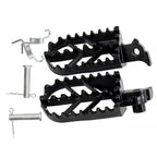 Steel Universal Folding Foot Pegs for Dirt Pit Bike Motorcycle (Universal)