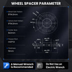 Set of 2 Hubcentric 15mm Wheel Spacers for Honda CR-Z (2011–2016)