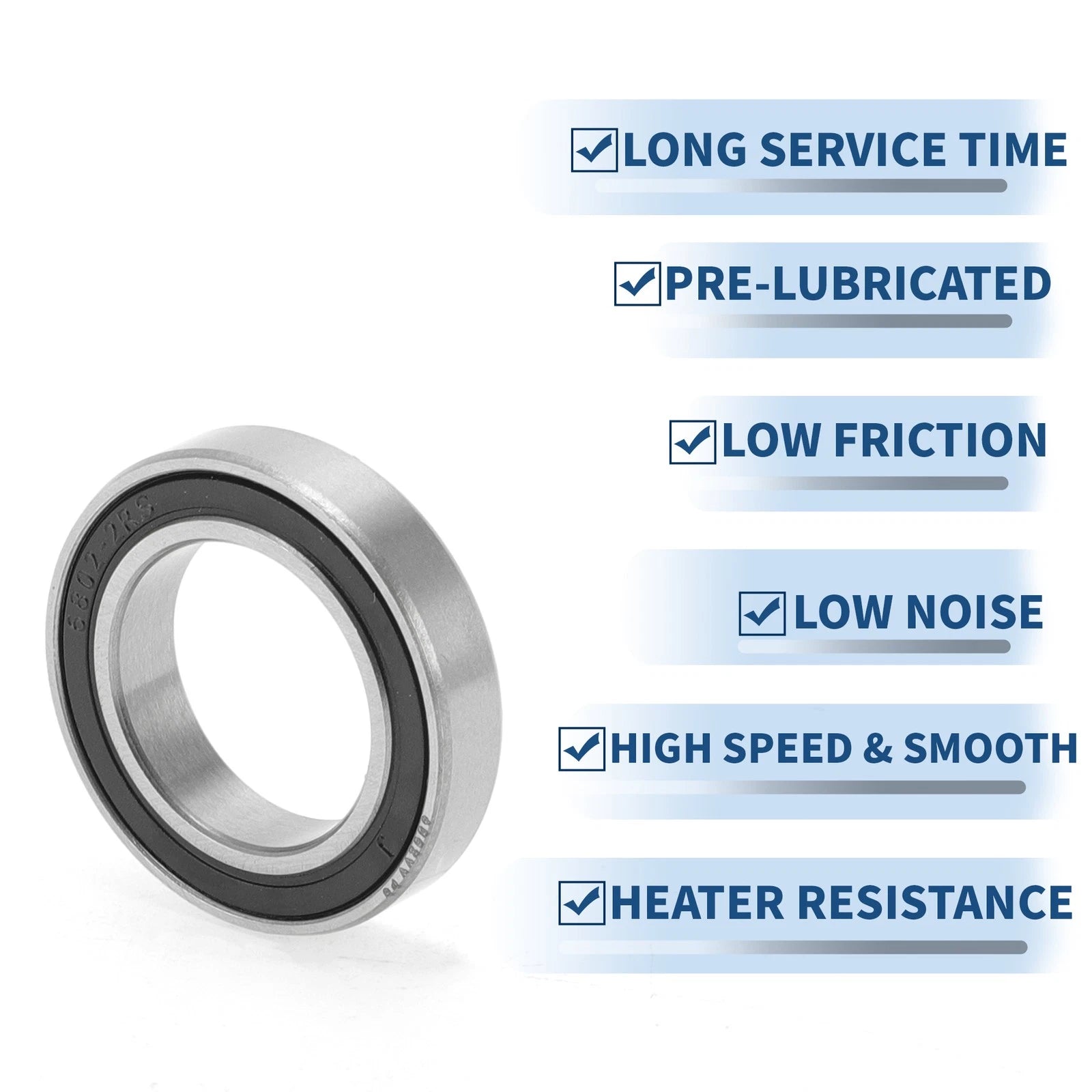 Deep Groove Ball Bearing 15x24x5mm for Scooter Skateboard (P0)