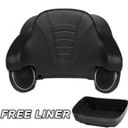 Trunk Backrest Pad with Speakers for Harley Touring Glide (2014–2026)