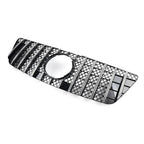 GTR Style Front Bumper Hood Diamond Grille for Benz ML Class (2009-2012)